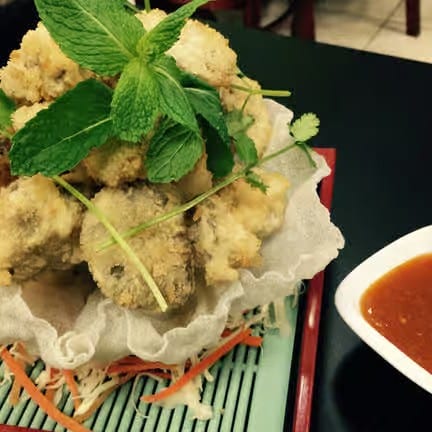 A10. Crispy Seasoning Oyster Mushroom.