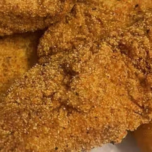 Catfish N Hush Puppies Dinner.