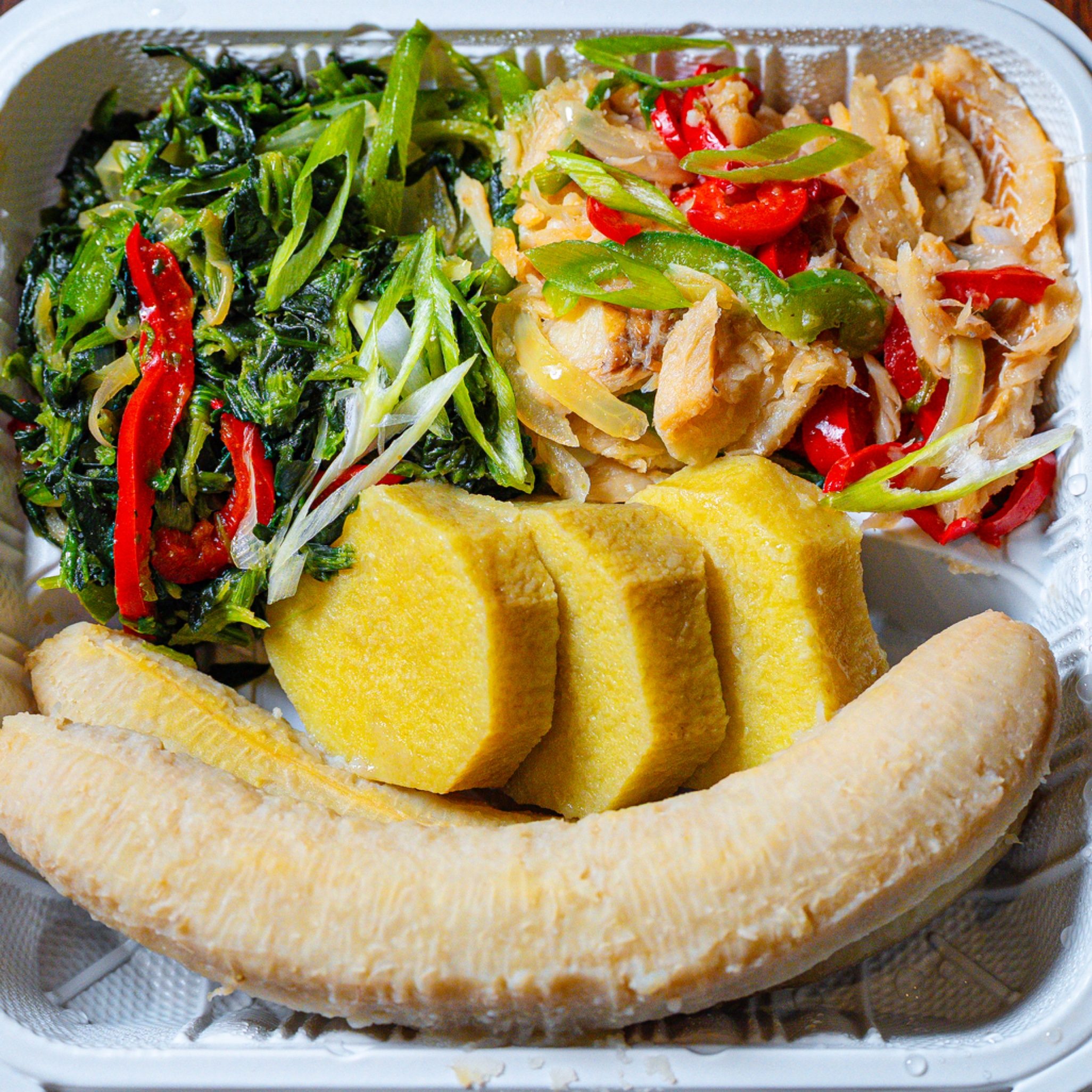 Callaloo & Saltfish.