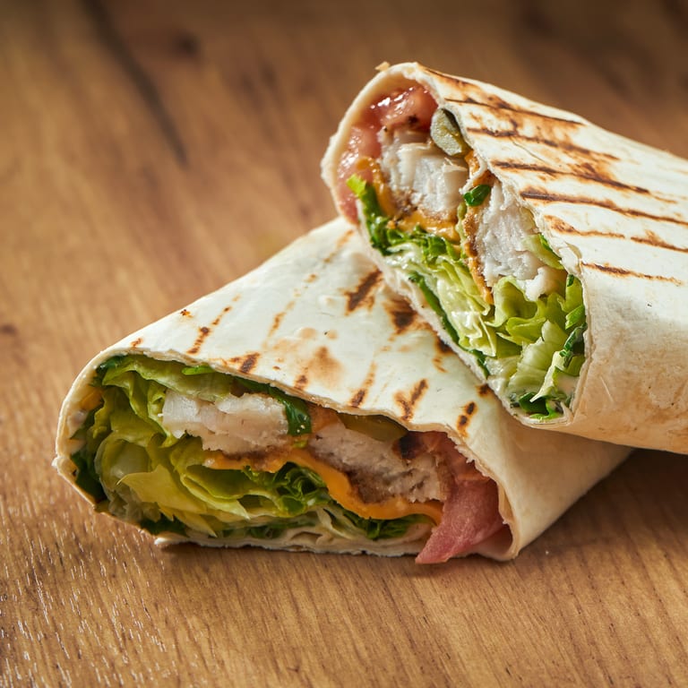Delicious BBQ Chicken Wrap and More!