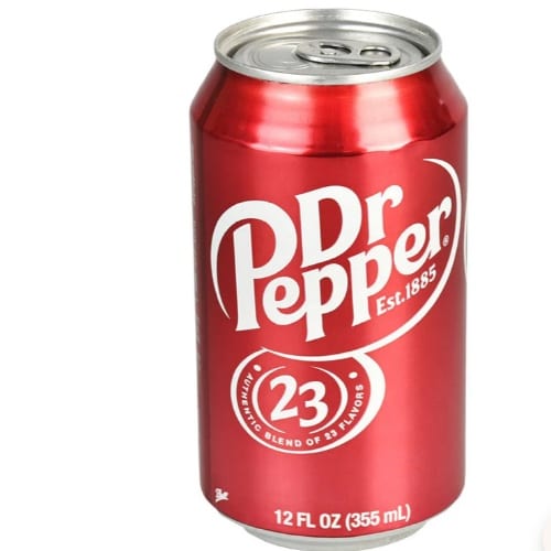 Dr Pepper Can 12 oz.