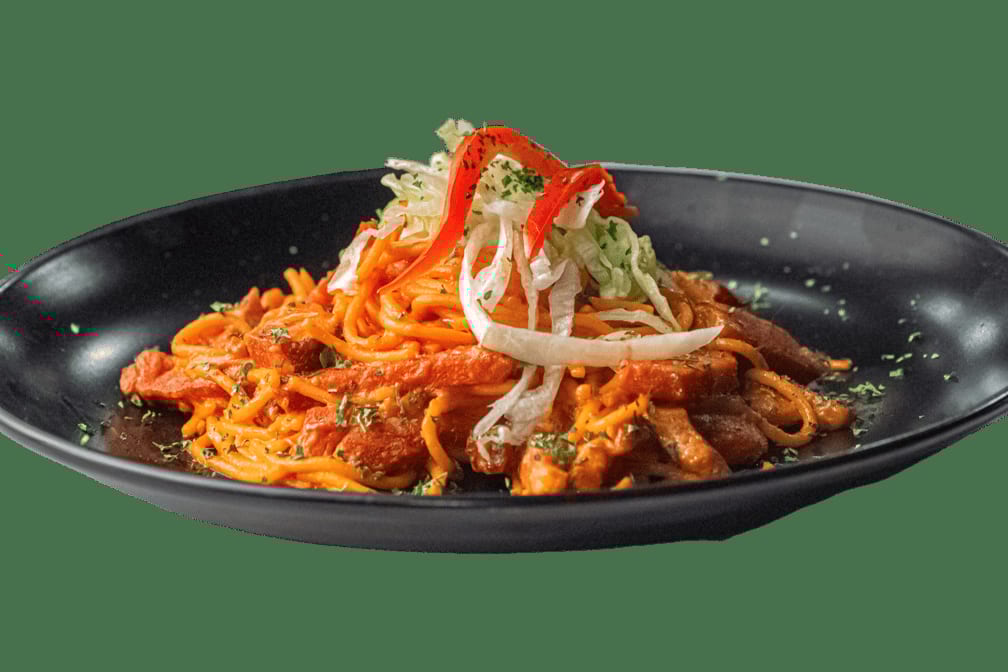 Pasta Criolla /Chuleta.