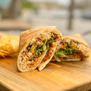 Hot BBQ Chicken Panino 