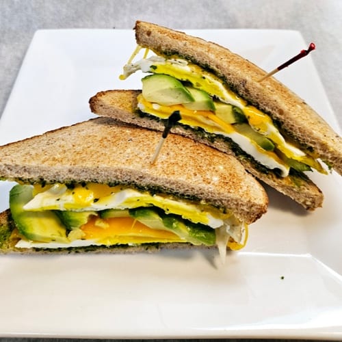 Avocado Sandwich.