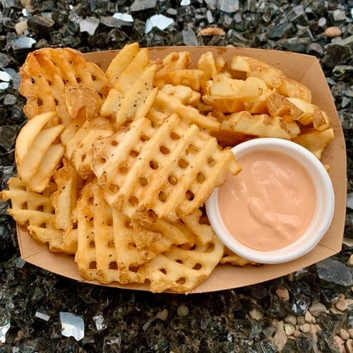 Waffle Fries.