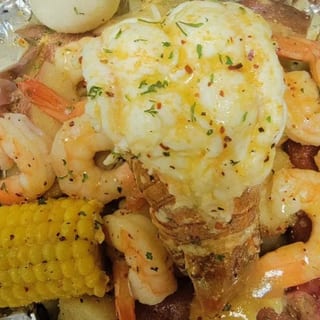 Boiled Lobster Tail Platter