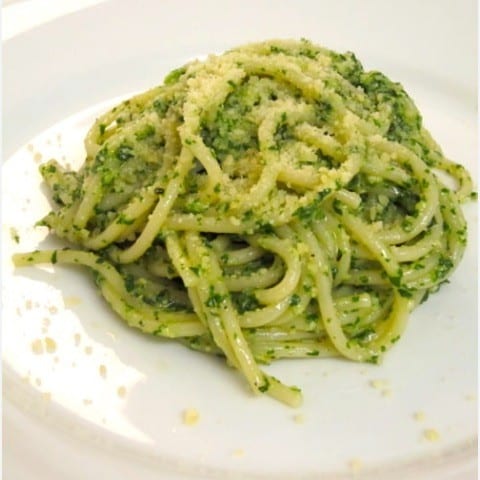 Linguini Pesto.
