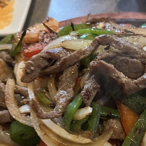 Steak Fajitas.
