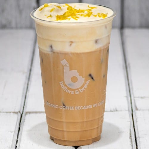 Lemon Coconut Iced Latte.