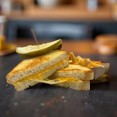 Kids Grilled Cheese Sandwich.