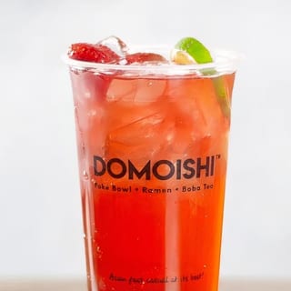 Rose yogurt green tea