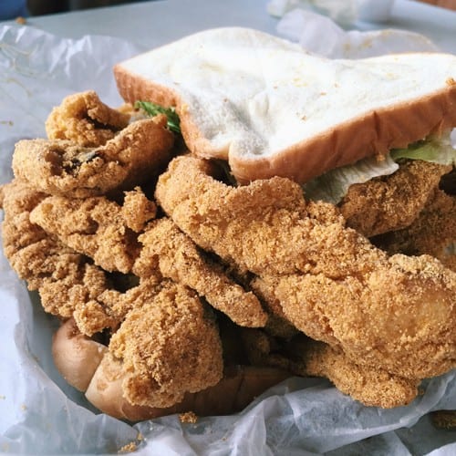 Fried Fish Sandwich.