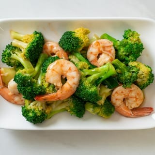 Shrimp with Broccoli