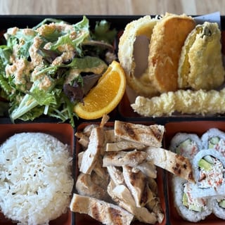 White Chicken Bento