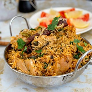 Bone-In Chicken Biryani
