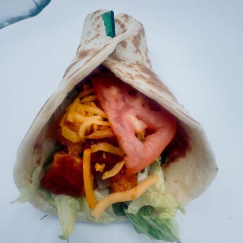 Buffalo Chicken Pita.