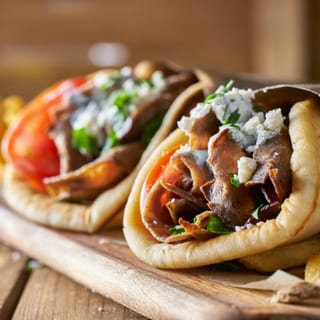 Gyro Sandwich on Pita