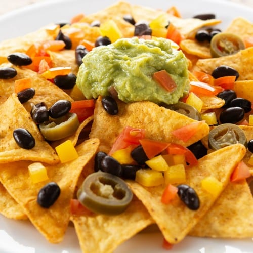 Chips and Guacamole.