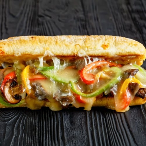 Special Steak Sandwich.