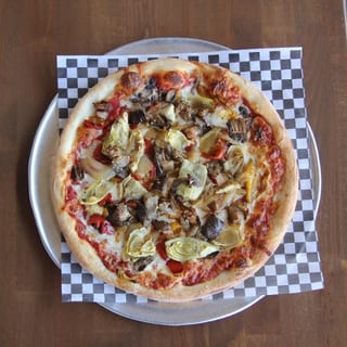 The Farm Thin Crust Pizza (12" 6 Slices)