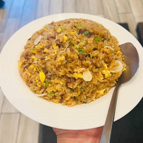 Sticky Rice Pilaf 生炒糯米飯.