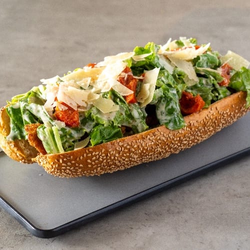 Caesar Cutlet Sandwich.