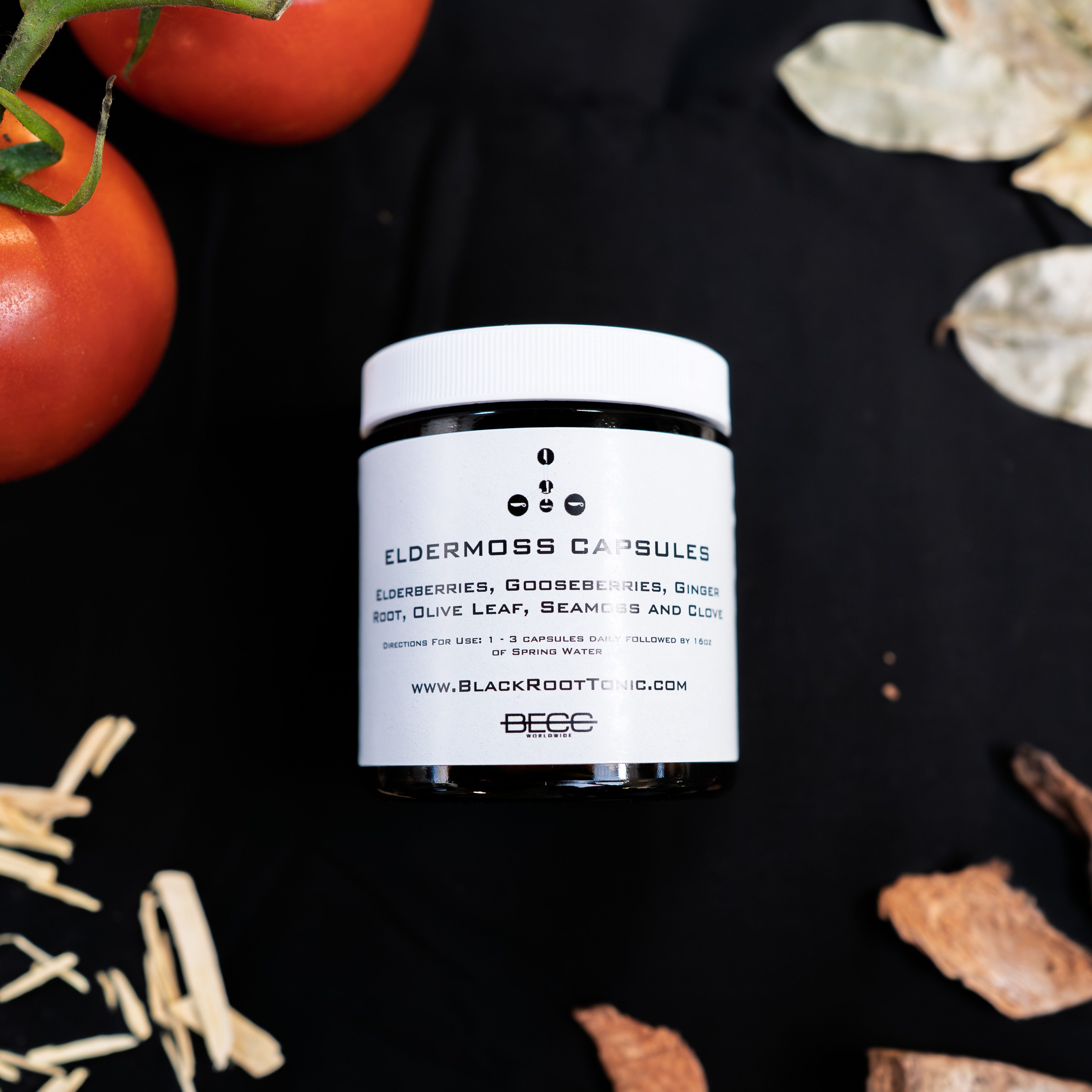 Black Eldermoss Capsules.