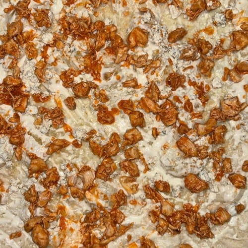 Buffalo Chicken, Blue cheese.
