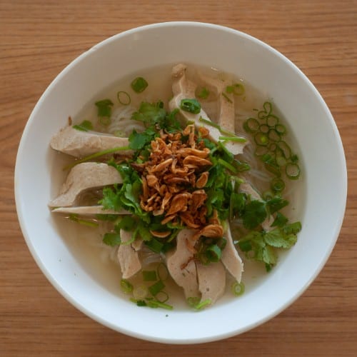 Vegan Chicken Pho.