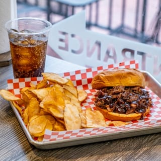 Beef Brisket Sandwich Combo