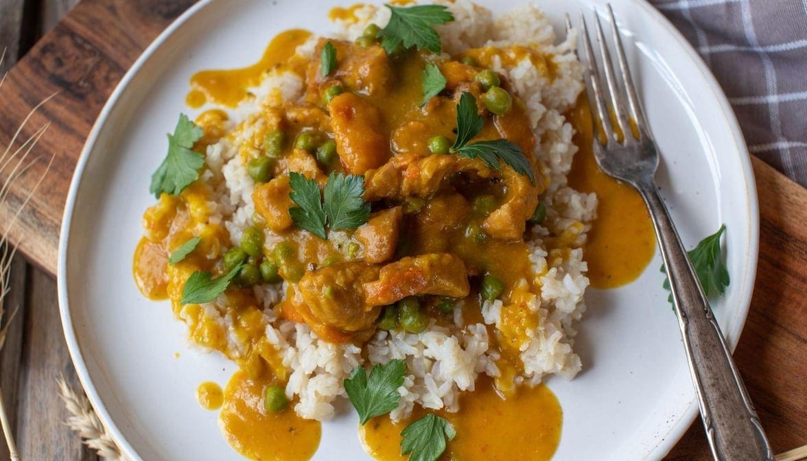 Homemade Chicken Curry.