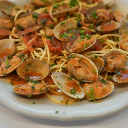 Spaghetti with Clams (Red or White).