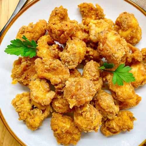 Chicken Popcorn.