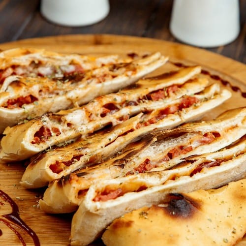 Chorizo (Mexican Sausage) Quesadilla.