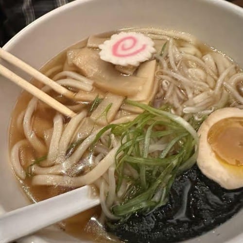 Tempura Shrimp Udon.