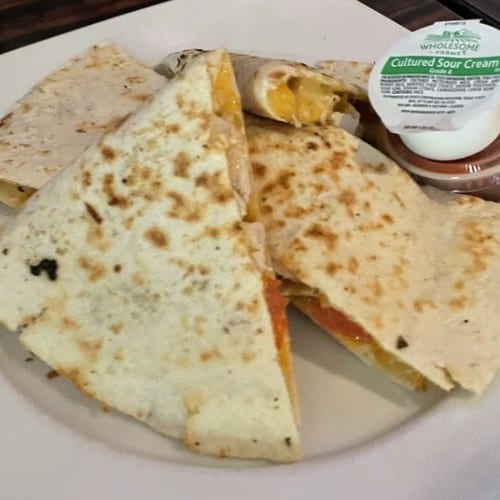 Rodeo Quesadilla.