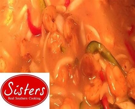 Smothered Shrimp Recipe.