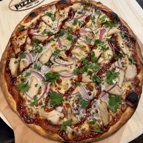 Gourmet BBQ Chicken Pizza (16").