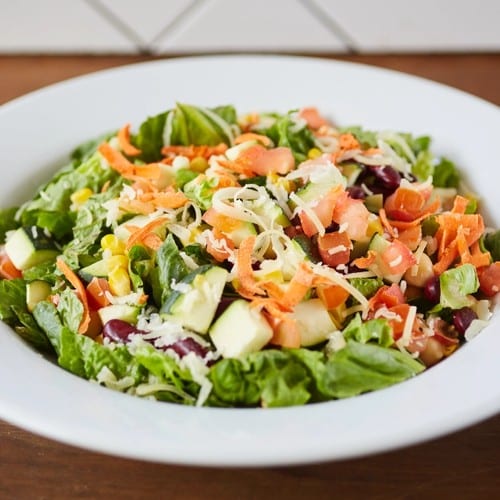 Chopped Veggie Salad (Meal).