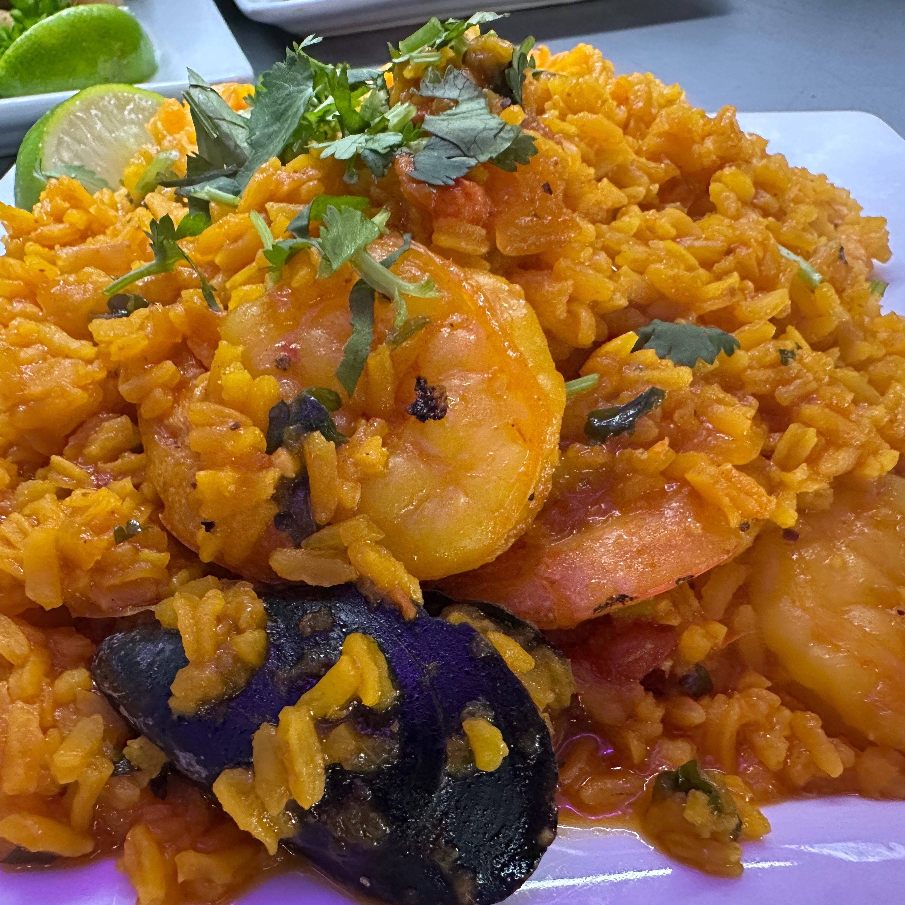 Shrimp & Rice (Lunch).