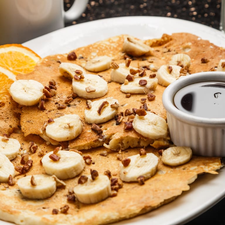 Banana Nut Pancakes