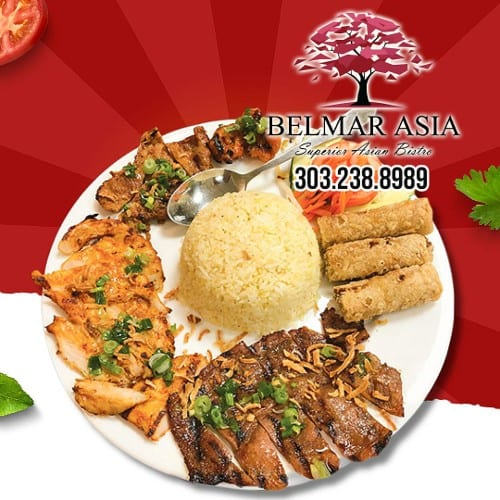 Combination Rice Plate.