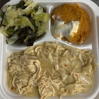 Chicken & Dumplings Combo with 2 Sides
