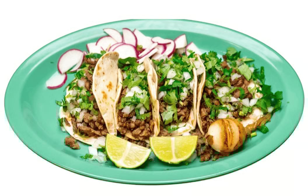 Tacos (4) De Harina (Flour Tortillas).