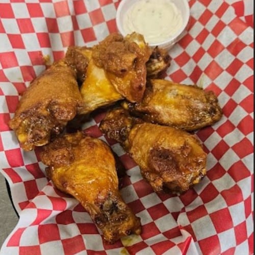 Bone-In Wings - Dozen.