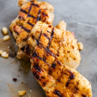 Grilled Chicken Breast a Lo Pobre