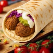 Falafel Wrap.