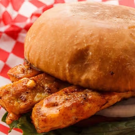 Spicy Chicken Burger.