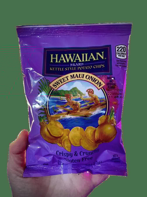 The Hawaiian Kettle Style Potato Chips.
