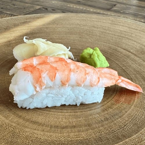 Shrimp Sushi.